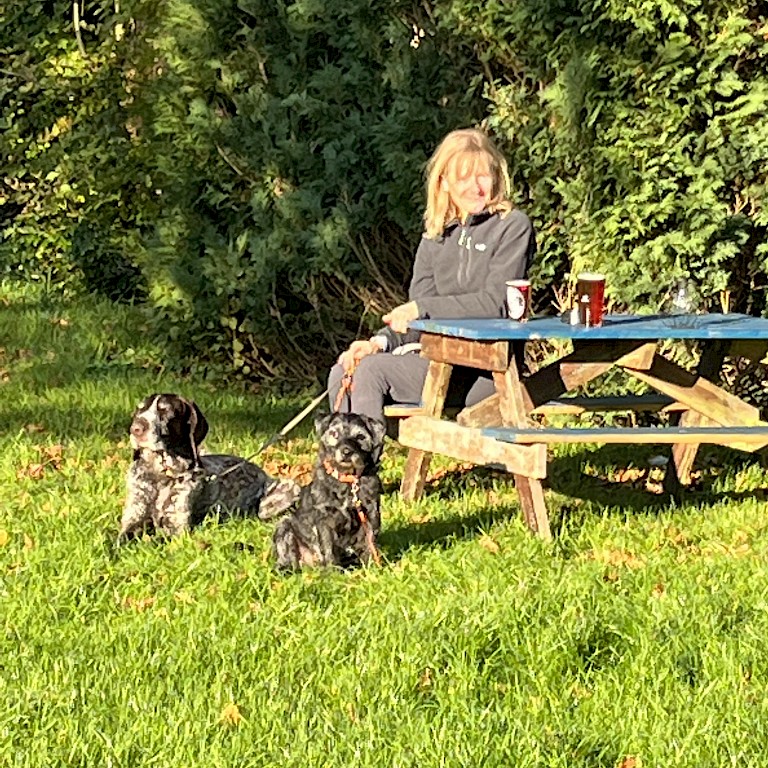 Flo with Roly & Edie